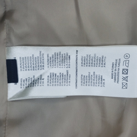 𝅺DIESEL Galore Wool Knit Sleeves Overcoat Long Wrap - Picture 12 of 12